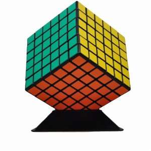   6x6 7cm Speed Cube Black Twisty Magic Puzzle 6x6x6 Toys & Games