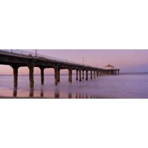  View of a Pier, Manhattan Beach Pier, Manhattan Beach, Los 