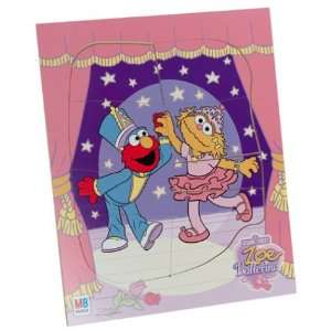    Sesame Street Woodboard Puzzle Elmo & Friend Dancing Toys & Games