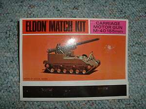 Eldon Match 1/87 Carriage Motor Gun M 40 155mm  