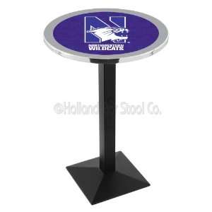 Northwestern Wildcats L217 Pub Table