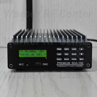 NEW 87 108MHz 0.3 15W PREMIUM SDA 15B Professional PC Control FM 