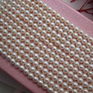 16inch A 4mm Freshwater Cultured Pearl Loose Beads  