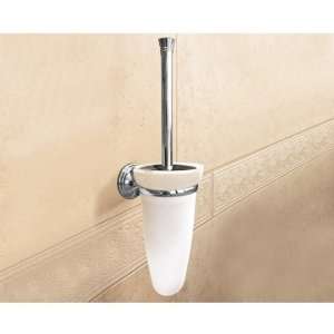  Gedy 7533 03 13 Wall Mounted Glass Toilet Brush Holder 