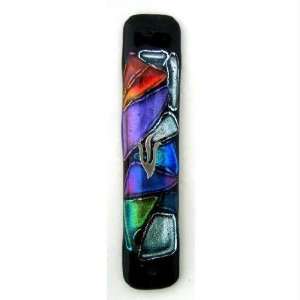  Black Rainbow Fusion Mezuzah