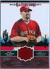 KEVIN YOUKILIS 2011 TOPPS UPDATE ALL STAR GAME USED WOR