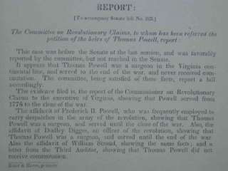 REPORT c1839 to 25th Congress U.S. by Mr. Smith of Connecticut re War 