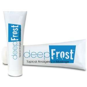  DeepFrost Topical Analgesic + Massage Cream   2 oz. Tube 