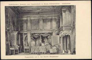 netherlands, AMSTERDAM, Dollhouse Doll Bedroom (1910s)  