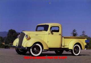 1937 Chevrolet Pickup hard to find classic truck print  