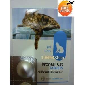  Drontal Cat Worming 1 Tablet. Exp.04 2016.  