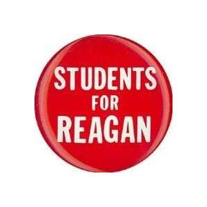  Pinback button promoting Ronald Reagan for president, 1980 