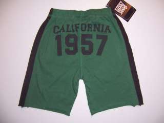 NWT Lucky brand boy CALIFORNIA 1957 knit shorts 18m $38  