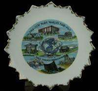 1964 NYC New York Worlds Fair US Steel Collectors Plate  
