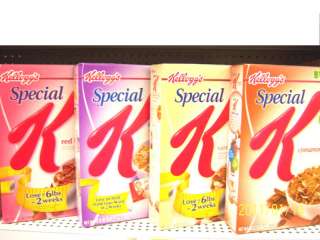 Kelloggs Special K Cereal 10 Flavor Choice  