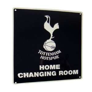   Tottenham Hotspur FC. Home Changing Room Metal Sign