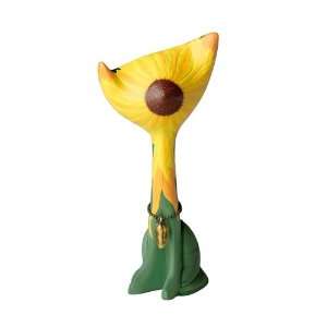   Ken Wong for Enesco Sunflower Kat Figurine, 5.89 Inch