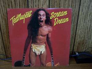 Ted Nugent   Scream Dream lp album IMPORT 1980  