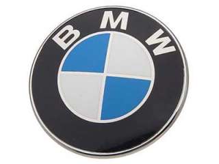 51148132375 BMW Hood Emblem Roundel 82mm  