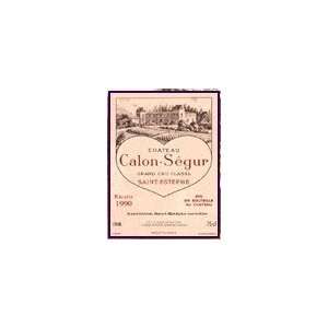  Colon Segur St. Estephe 2001 1.50L Grocery & Gourmet Food