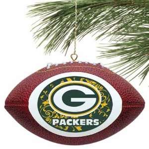   Packers Touchdown Mini Replica Football Ornament