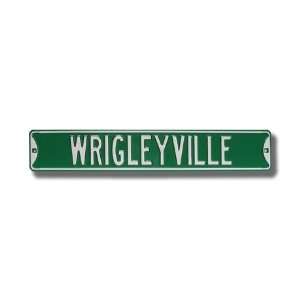  Wrigleyville Sign 6 x 36 MLB Baseball Street Sign Sports 