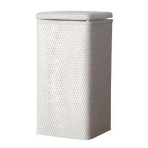 Lamont Home Carter Apartment Wicker Laundry Hamper with Coordinating 