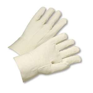   Cotton Glove, Gauntlet Cuff, 12.5 Length, Large (Pack of 12 Pairs