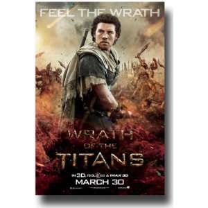  Wrath of the Titans Poster   2012 Movie Promo Flyer (11 X 