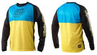 2012 Troy Lee Designs Sprint Yellow Blue Long Sleeve Jersey TLD All 