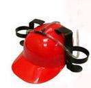 Red Party Dual Drinking Helmet Beer Soda Hat NEW  