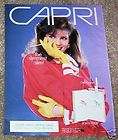 1989 ad CAPRI cigarette Cigarettes   cute girl smoking