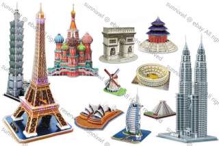   of Pisa Advance 3D Puzzle Paper Model Christmas New Year Gift  