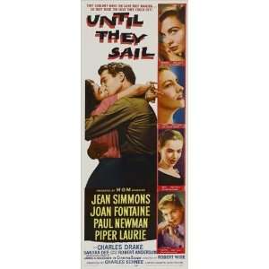 Until They Sail Poster Insert 14x36 Jean Simmons Joan Fontaine Paul 