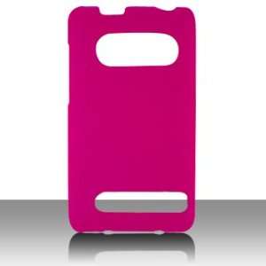  Hot Pink Hard Rubber Crystal Back Only Cover Case For 