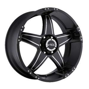 20 inch V tec Wizard black wheels rims 8x6.5 8x165.1 +18 / Dodge Ram 