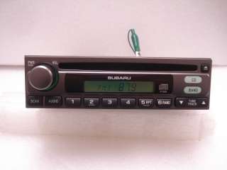   03 04 SUBARU Baja Legacy Forester Impreza Radio CD Player P132  