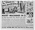 1949 Vintage Ad Ottawa Buzz Master Saws Ottawa,Kansas