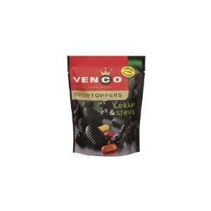 Venco Licorice Toppers Strong (Economy Case Pack) 8.2 Oz Bag (Pack of 