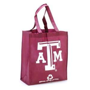 NCAA Texas A&M Aggies Maroon Reusable Tote Bag  Sports 