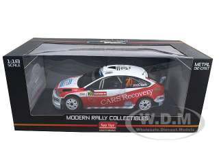 model of Ford Focus RS WRC07 #20 B.Clack/P.Nagel Wales Rally GB 2008 