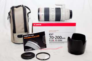 Canon EF 70 200mm f/2.7L IS USM Excellent Sharp Lens in Great 