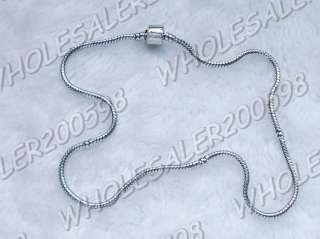 15strands Tibet Silver Snake Safety Chain Necklace 40CM  