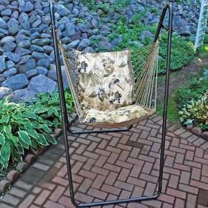    Algoma Swing Chair and Stand Combination   Green Frame Beauty
