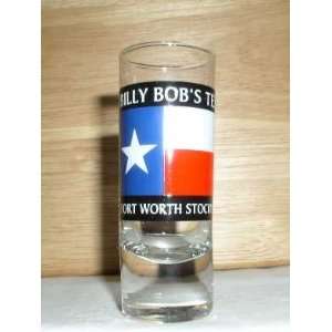  BILLY BOBS FT.WORTH STOCKYARD TALL SHOTGLASS Kitchen 