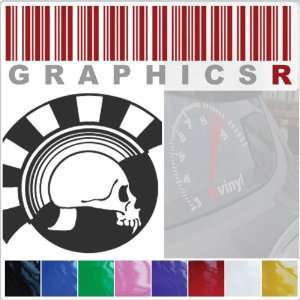   Graphic   Spartan Trojan Skull Centurion Mohawk A60   Blue Automotive