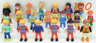   Playmobil Vintage Geobra Toy Figures Gift 5cm Lot Wholesale  
