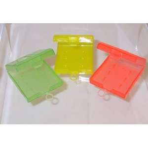  Plastic battery cases for AA and AAA batteries   Yellow 