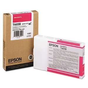  Epson T605B00, T605C00 Inkjet Cartridge EPST605C00 
