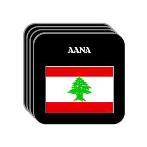  Lebanon   AANA Set of 4 Mini Mousepad Coasters 